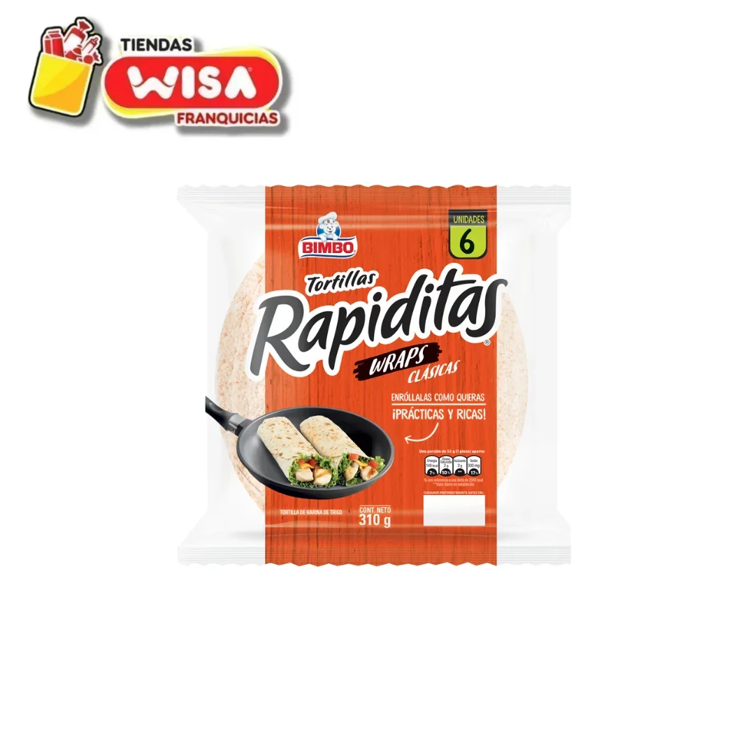 Tortilla Rapiditas Clásicas 310 G