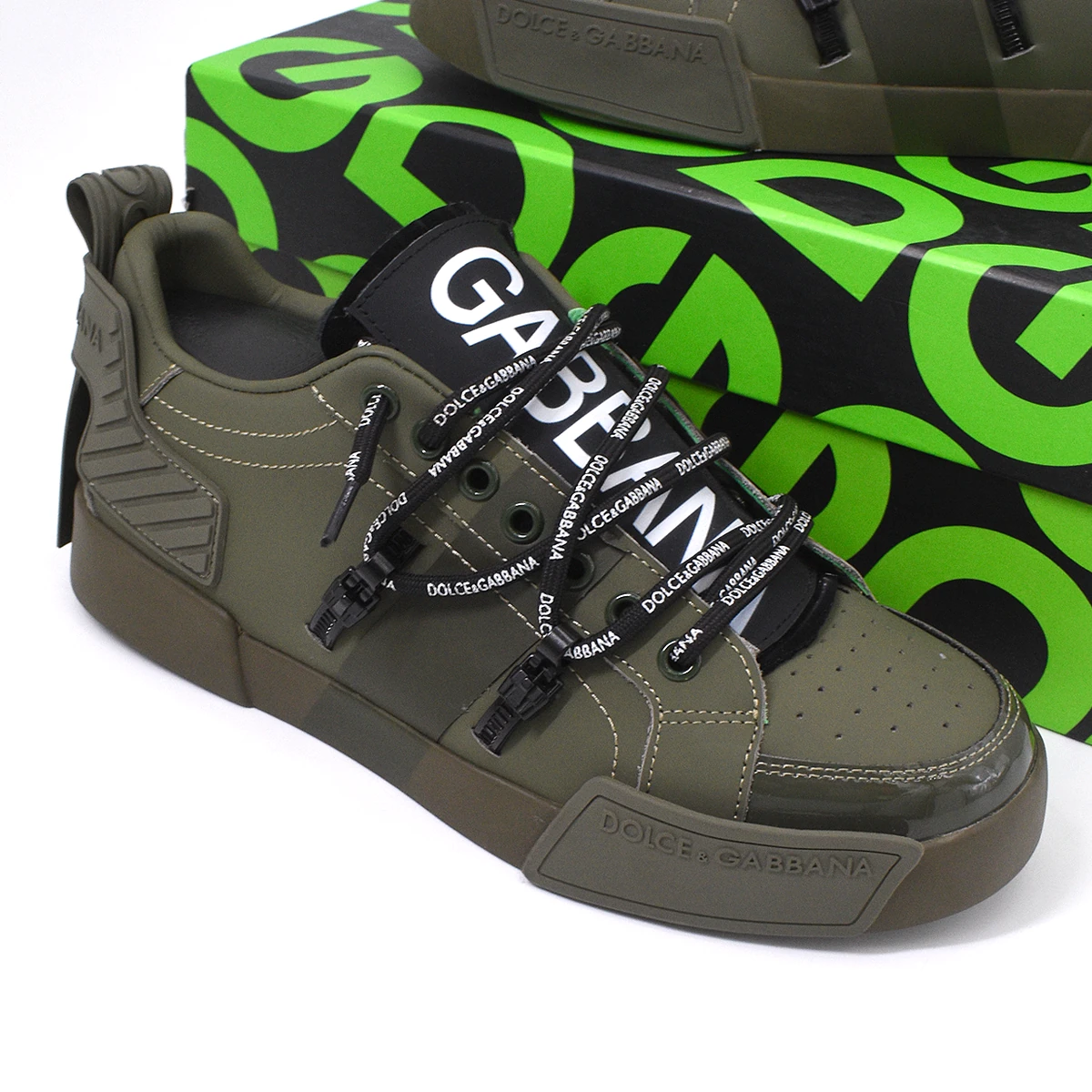 Dolce & Gabbana Portofino Verde Militar Correa negra 6
