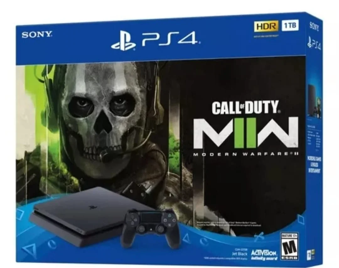 PLAYSTATION 4 SLIM  juego call of duty