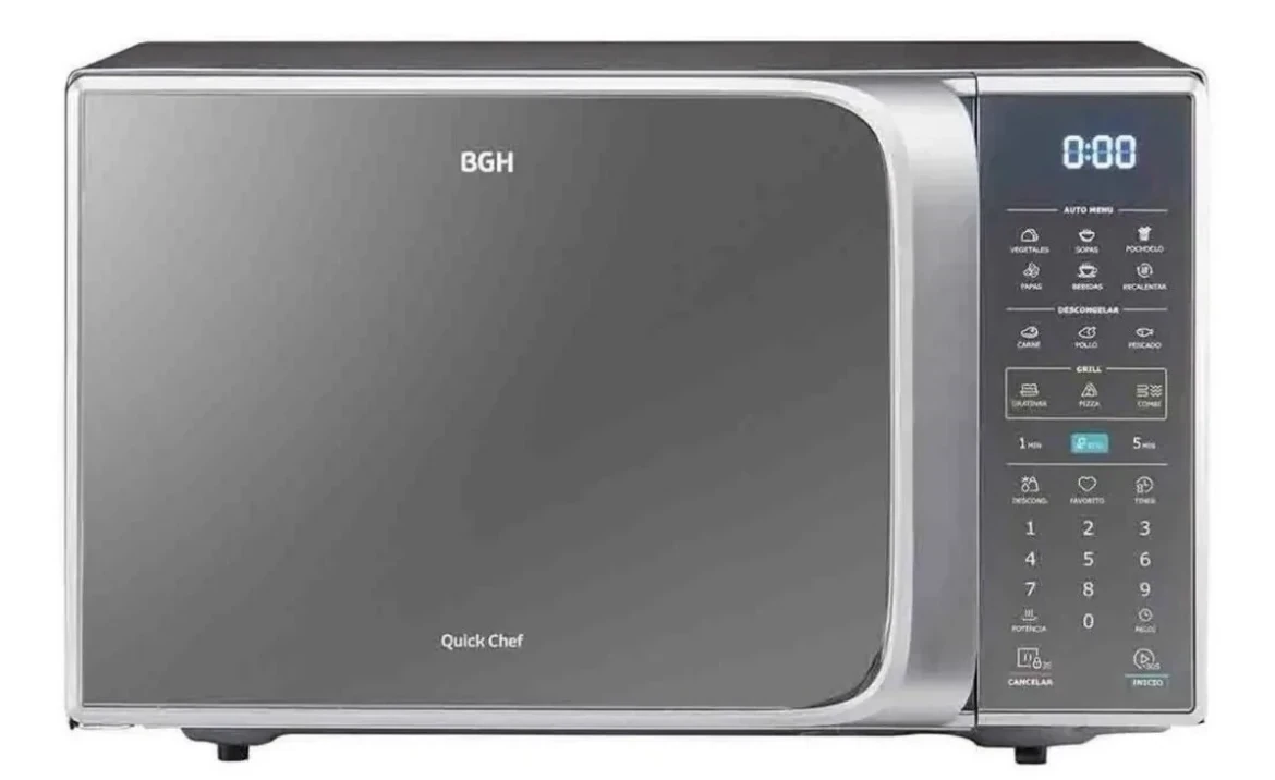 MICROONDAS BGH 23L Digital 1000W