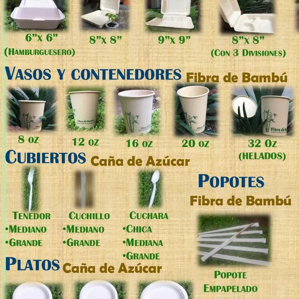 Desechables alimentos 