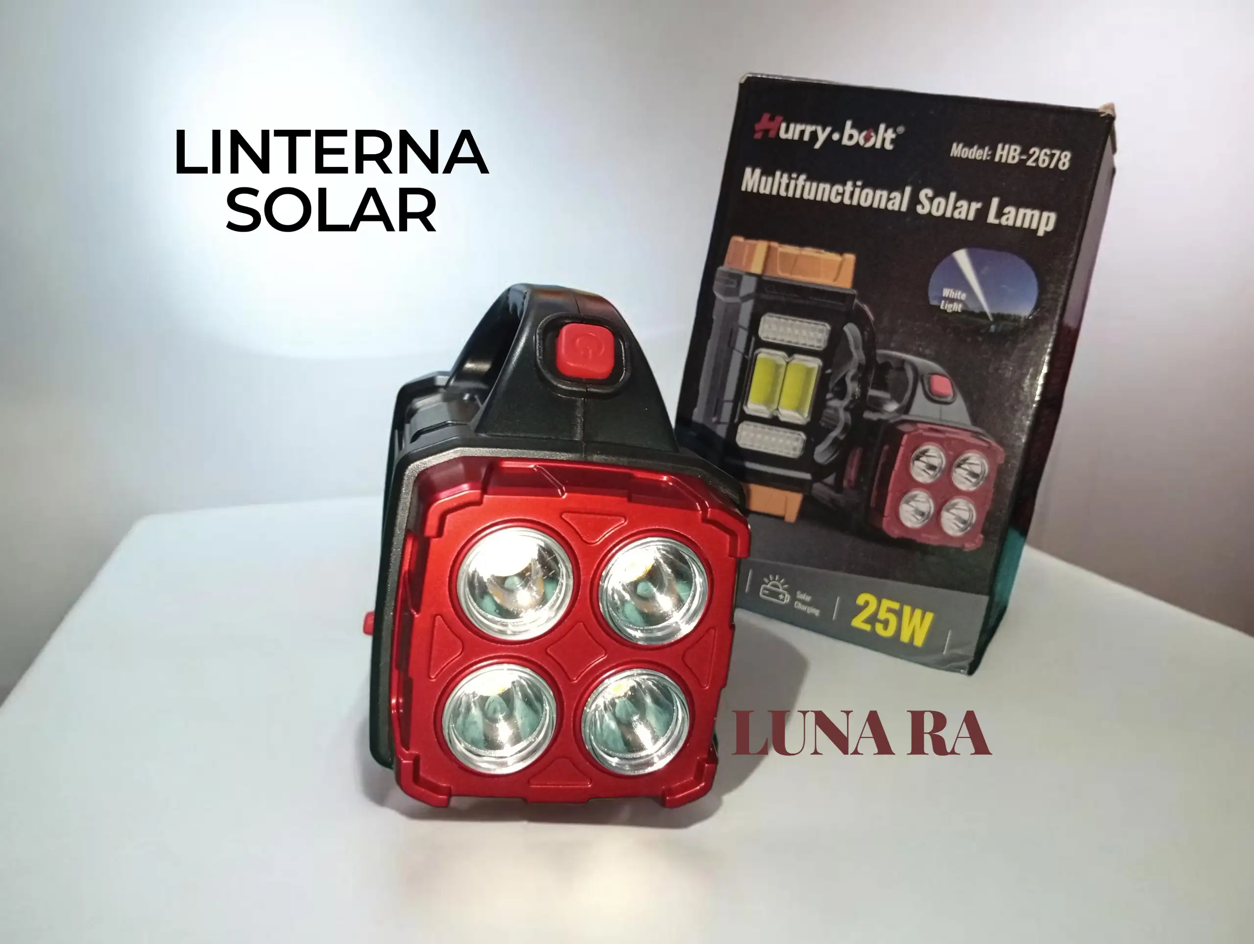 LINTERNA 🔦 SOLAR 