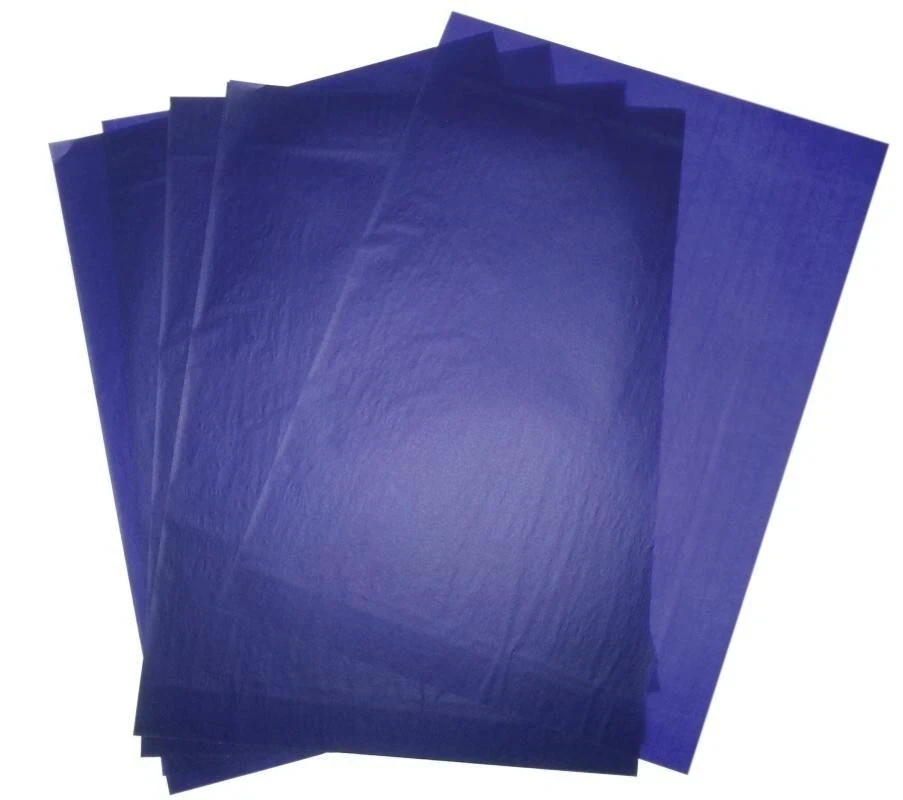 PAPEL CARBON AZUL 