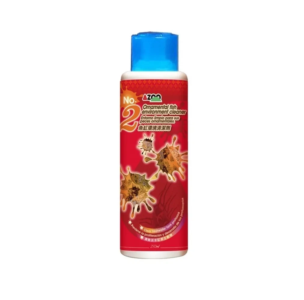 Medicamento Azoo No. 2 – Ayuda En El Control De Parásitos Externos En Peces Ornamentales X250ml