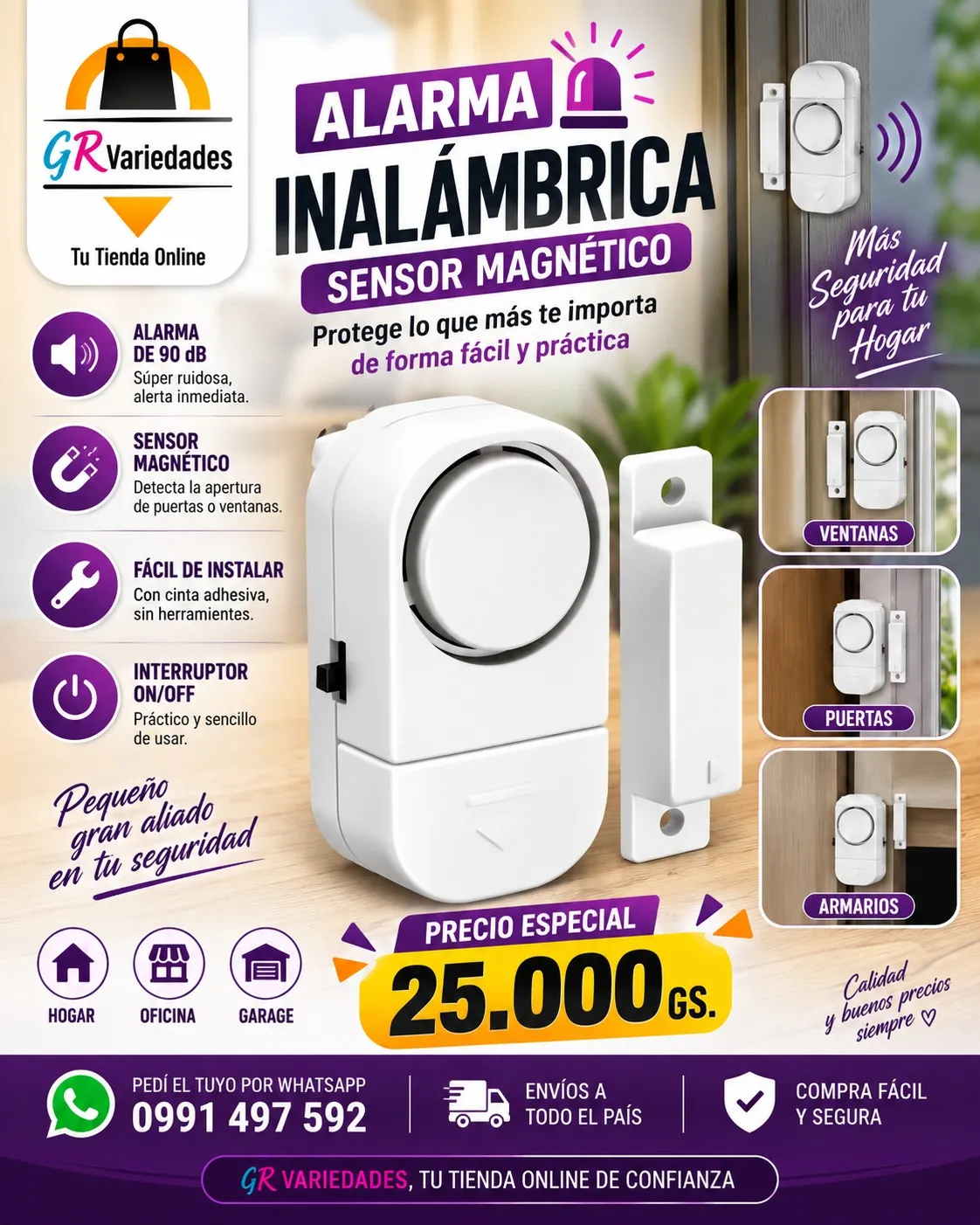 Alarma inalámbrica