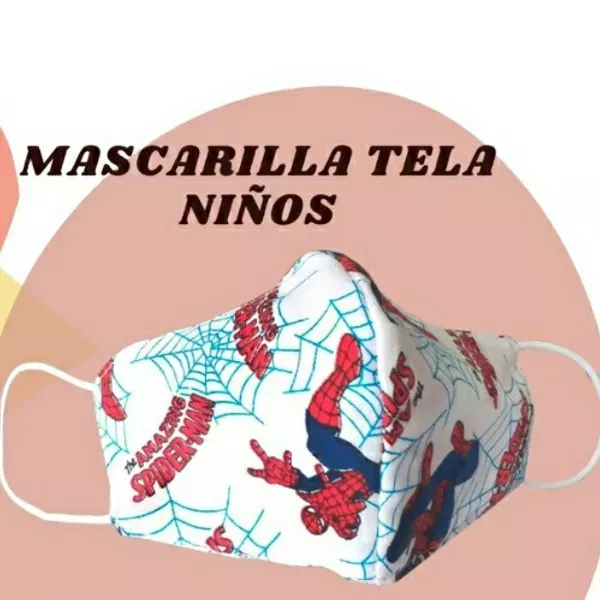 Mascarilla Hombre araña