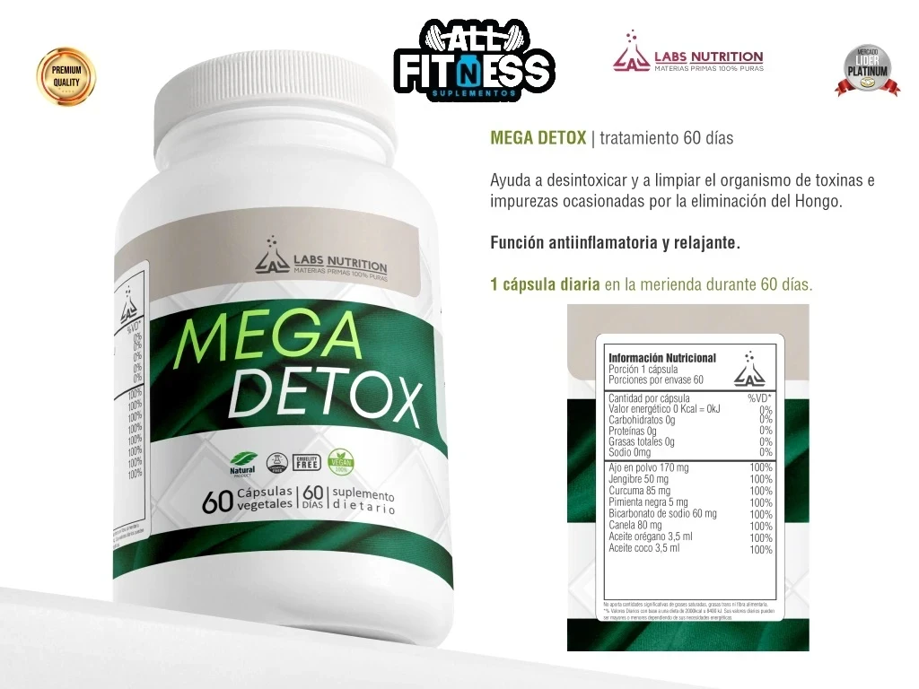 Mega detox x 60caps