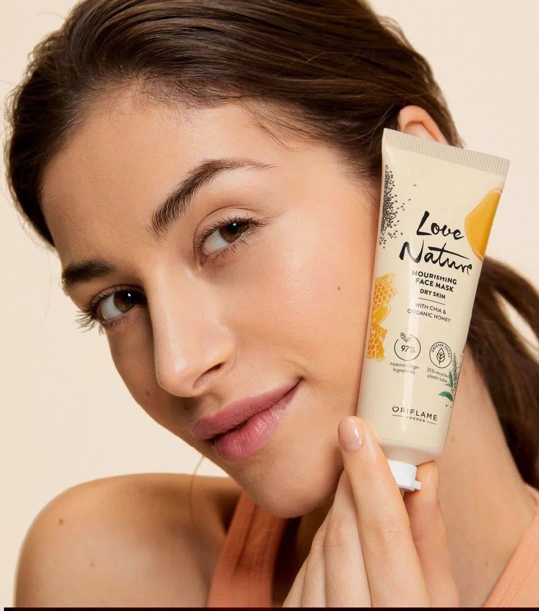 Mascarilla Facial Nutritiva con Chía y Miel Orgánica 2