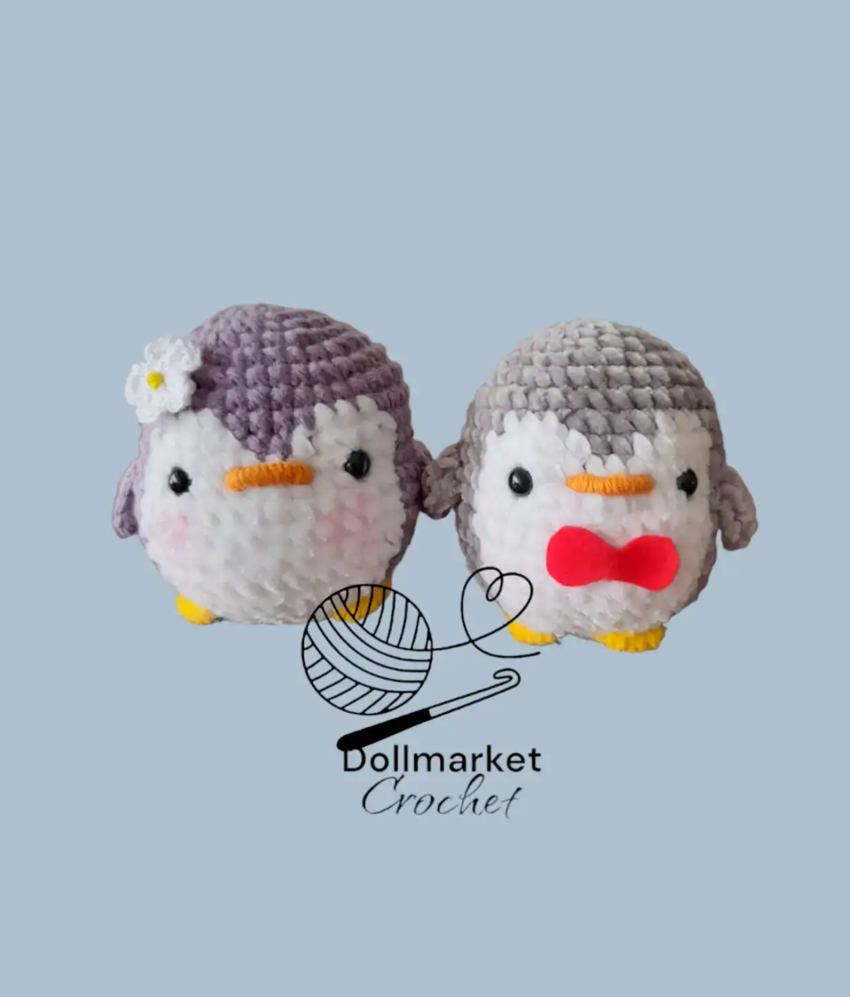 Pinguinos love/ 10cm (pareja(