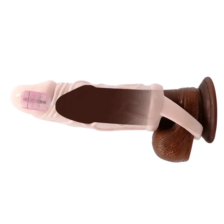 Extencion 3cm Penis Sleeve con vibracion 4
