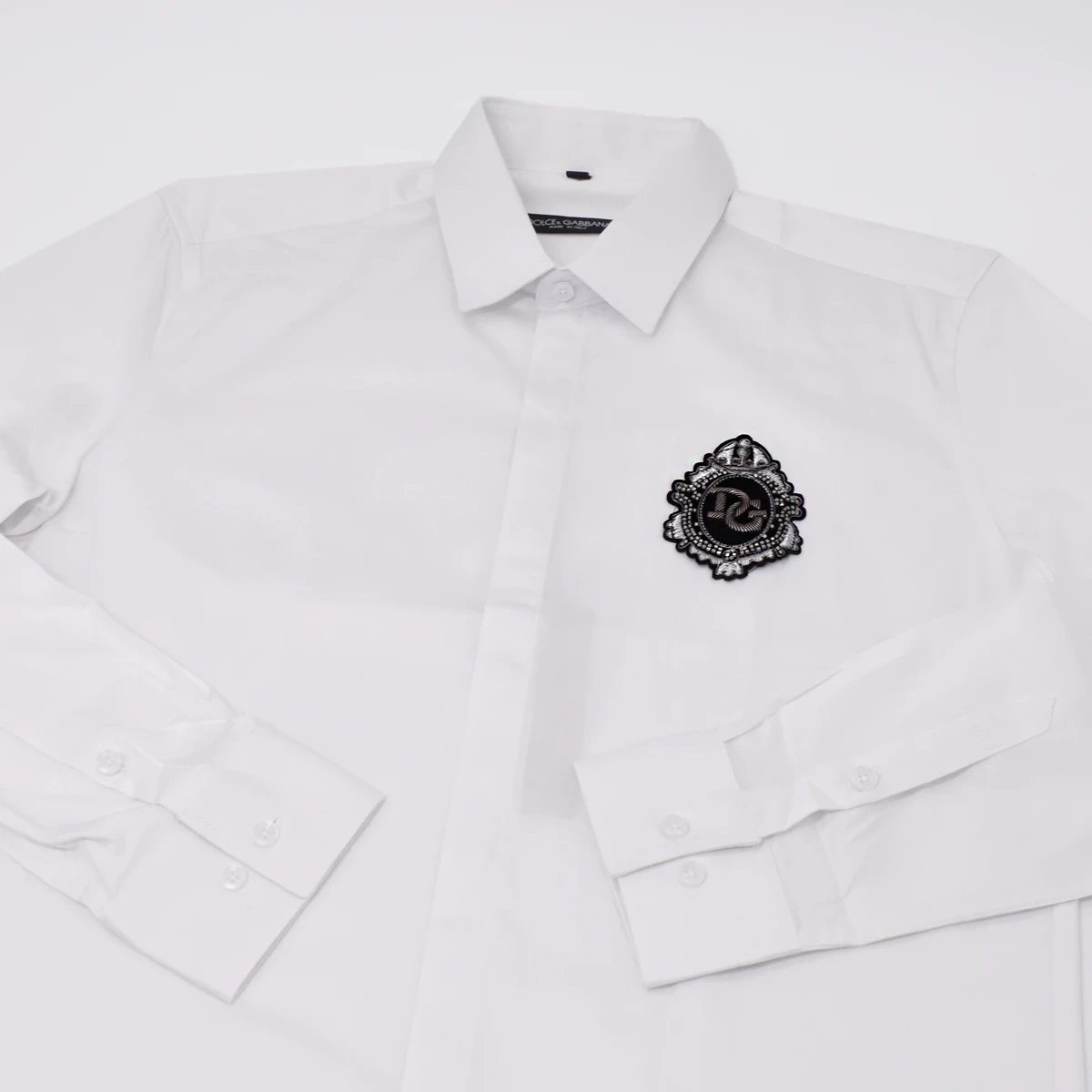 Camisa Manga Larga Dolce & Babanna Blanca 5
