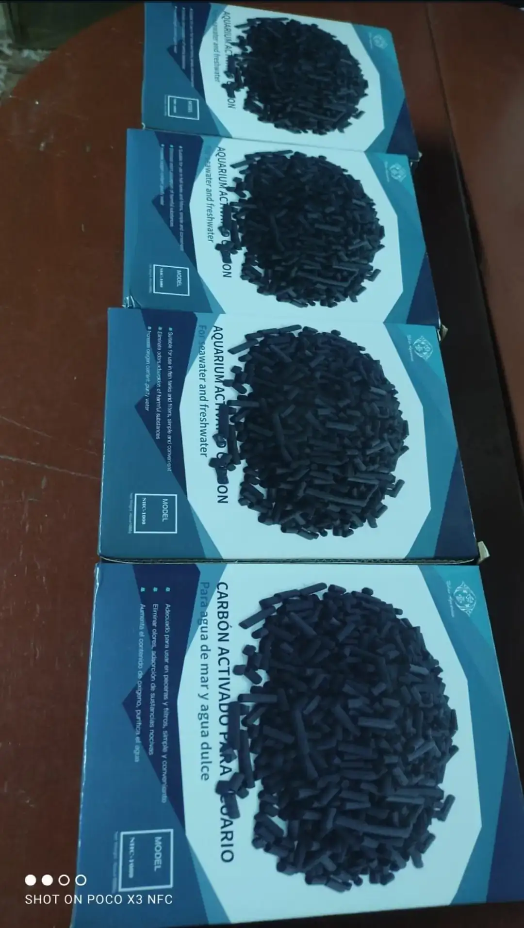 CAJA DE CARBON ACTIVADO 1000 g 2