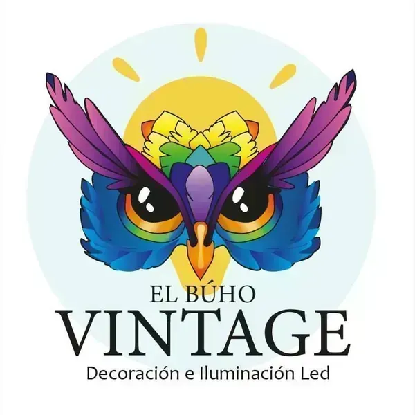 El Búho Vintage, iluminación LED decorativa 