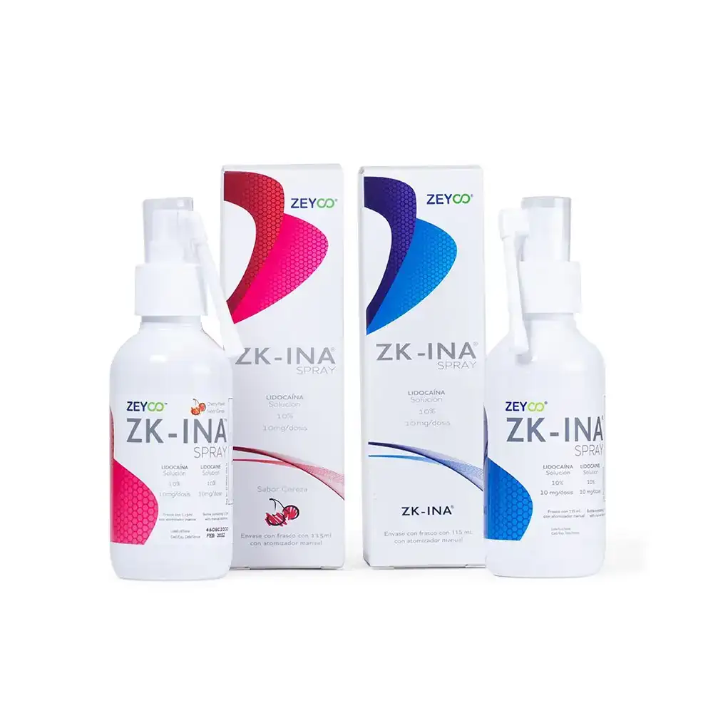 ZK-INA anestesia en Spray de 115ml