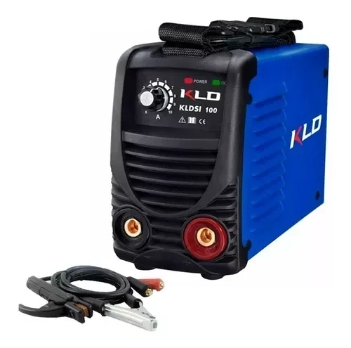 SOLDADORA INVERTER FUNCION ELECTRODO 100A COLOR AZUL