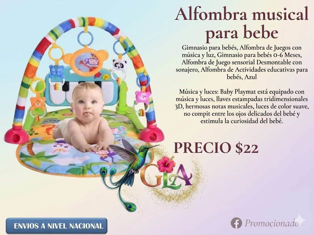 Alfombra musical para niños