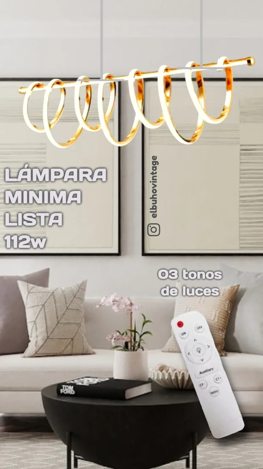 Lámpara Minimalista 