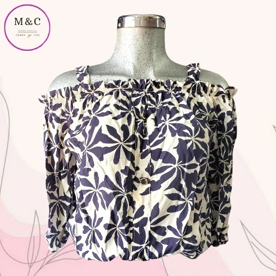 Blusa manga larga mediana