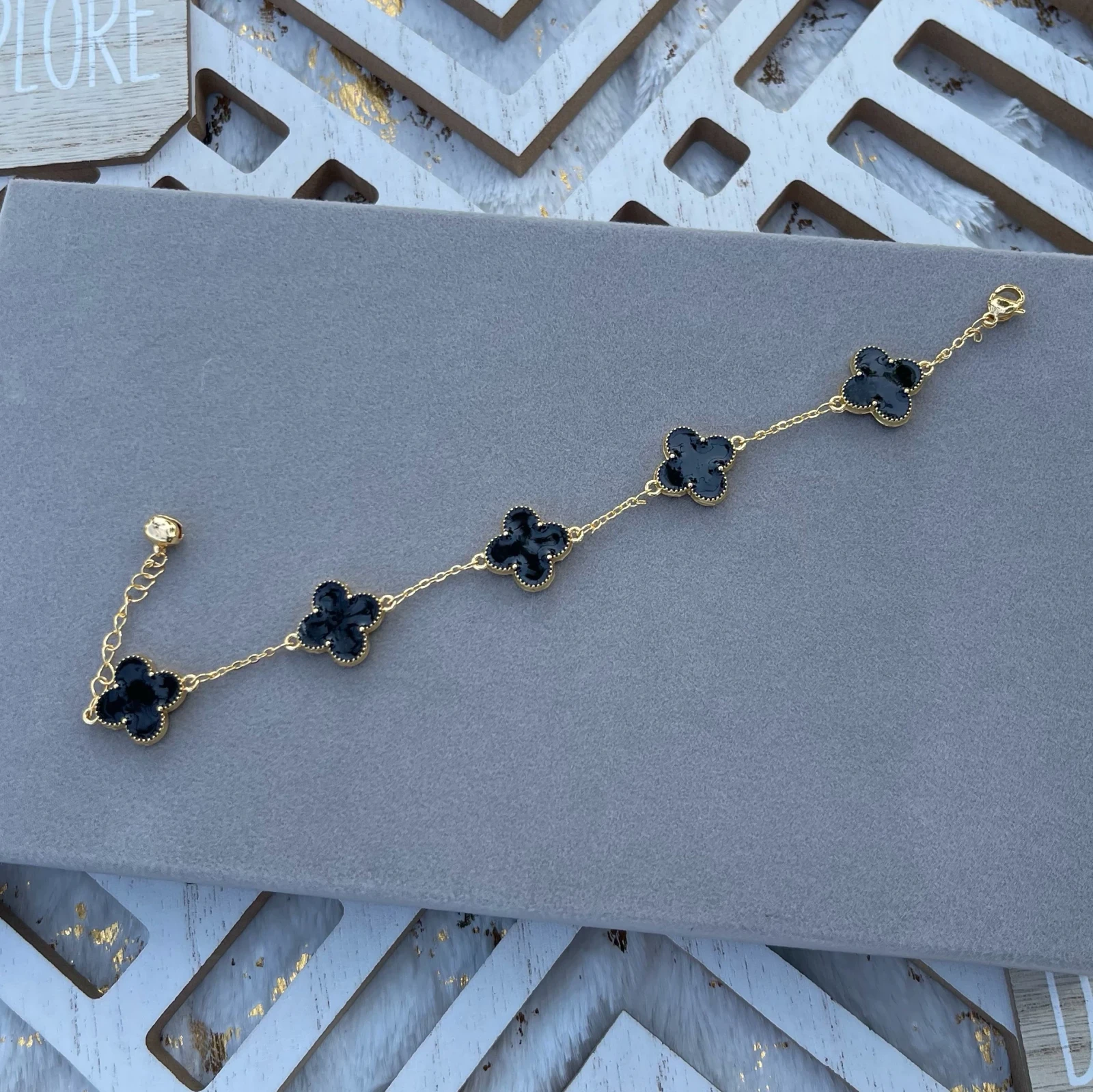Pulsera multi trébol  2