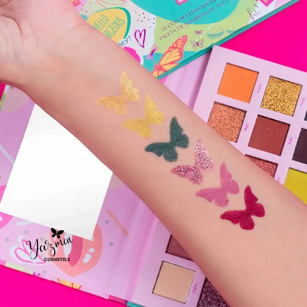 OH LALA GIRLS CAN 18 COLOR SHADOW PALETTE  3