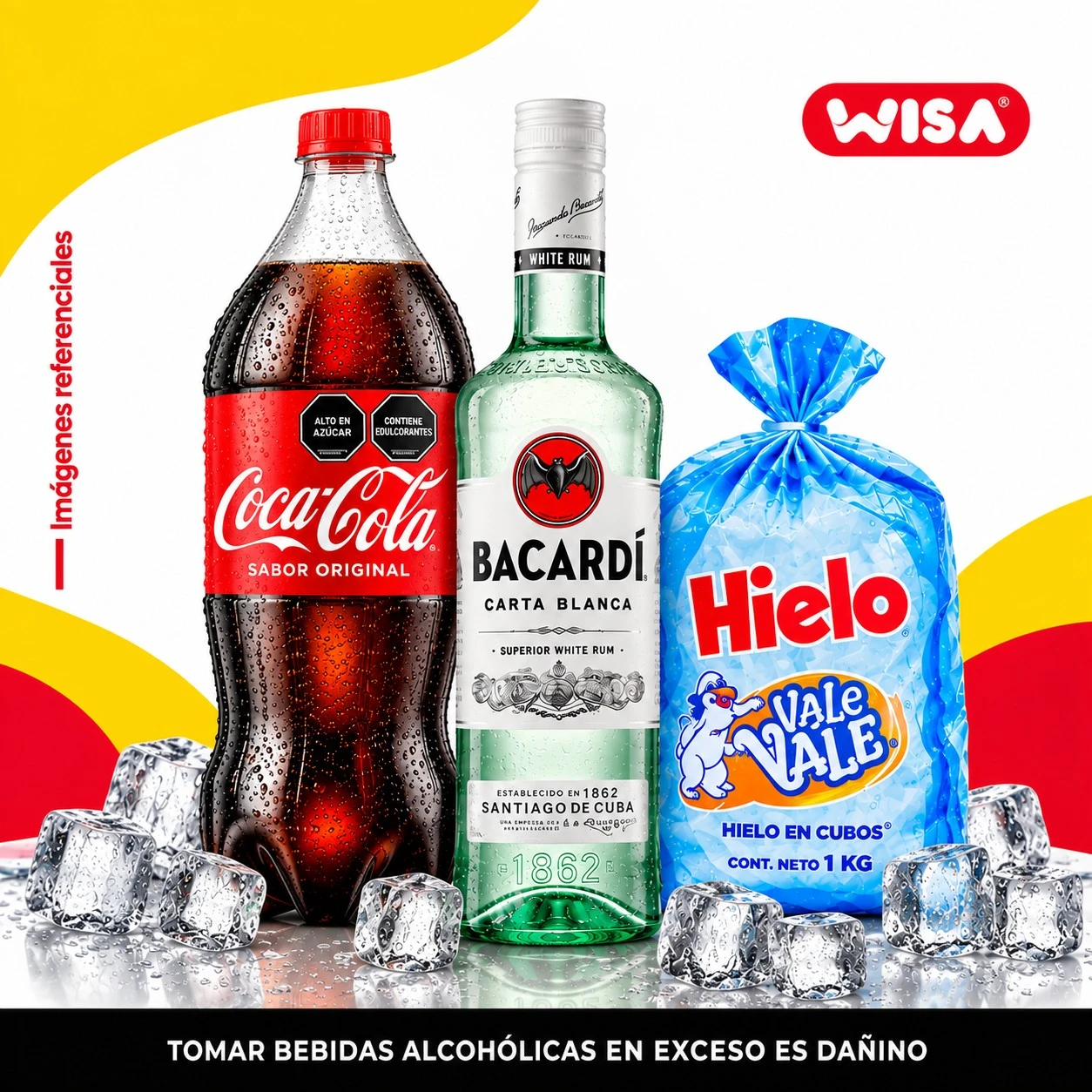 Combo Bacardi Carta Blanca 750 ML
