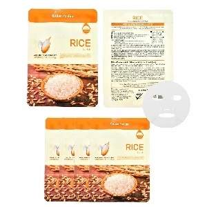 MASCARILLA FACIAL CON EXTRACTOS DE ARROZ LÍNEA NARANJA MILLION PAULINE