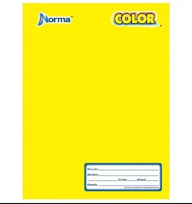 Cuaderno cosido profesional blanco norma 100 hojas