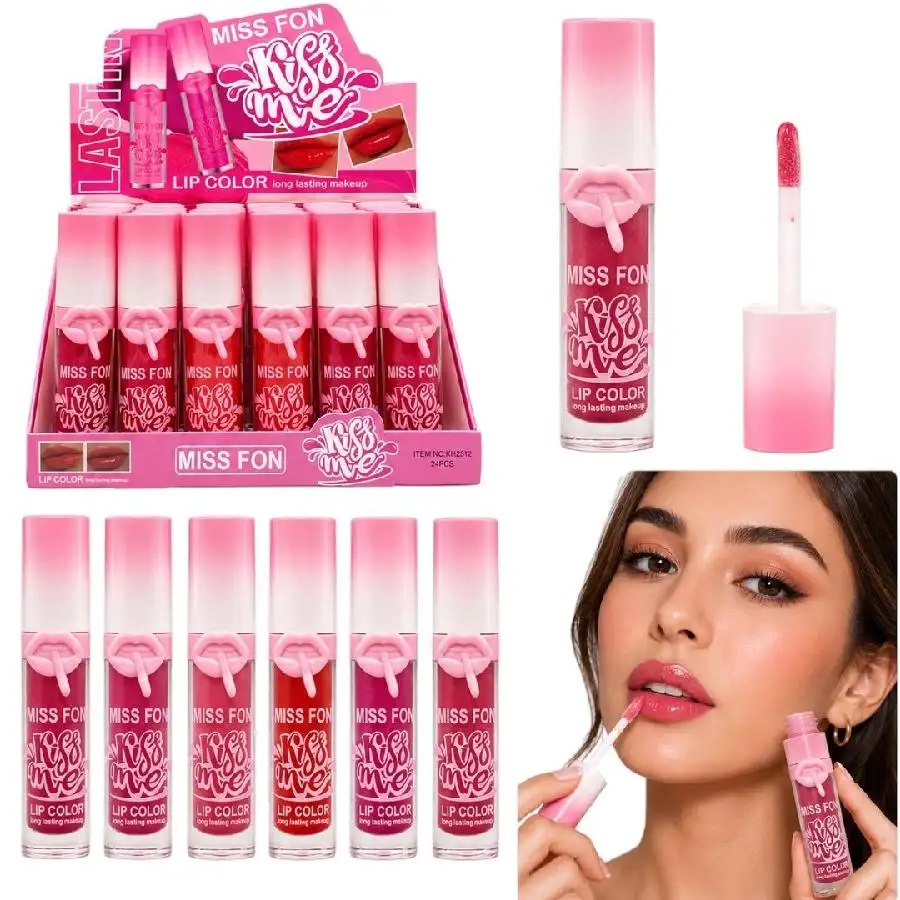 Lip gloss shine kiss me grande tonos surtidos 