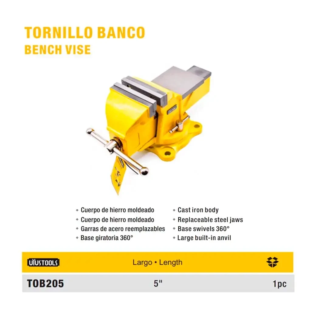 PRENSA DE MESA MECANICO UYUST 5"X1200MM