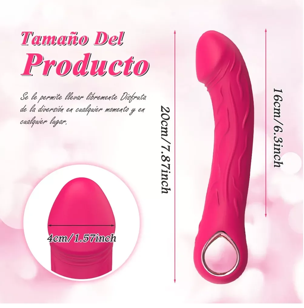 Vibrador Consolador Estimulador De Clítoris Punto G 10 Modos 2
