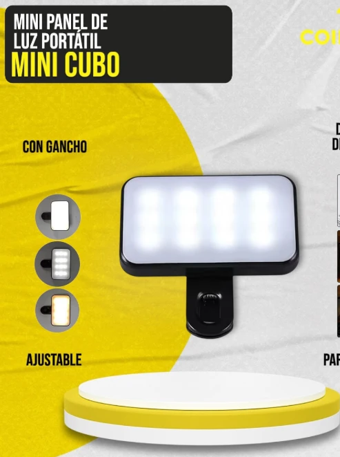 PANEL LED CELULAR RECARGABLE