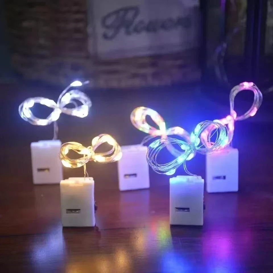 100 PIEZAS | ALAMBRE LUZ LED 3 METROS 