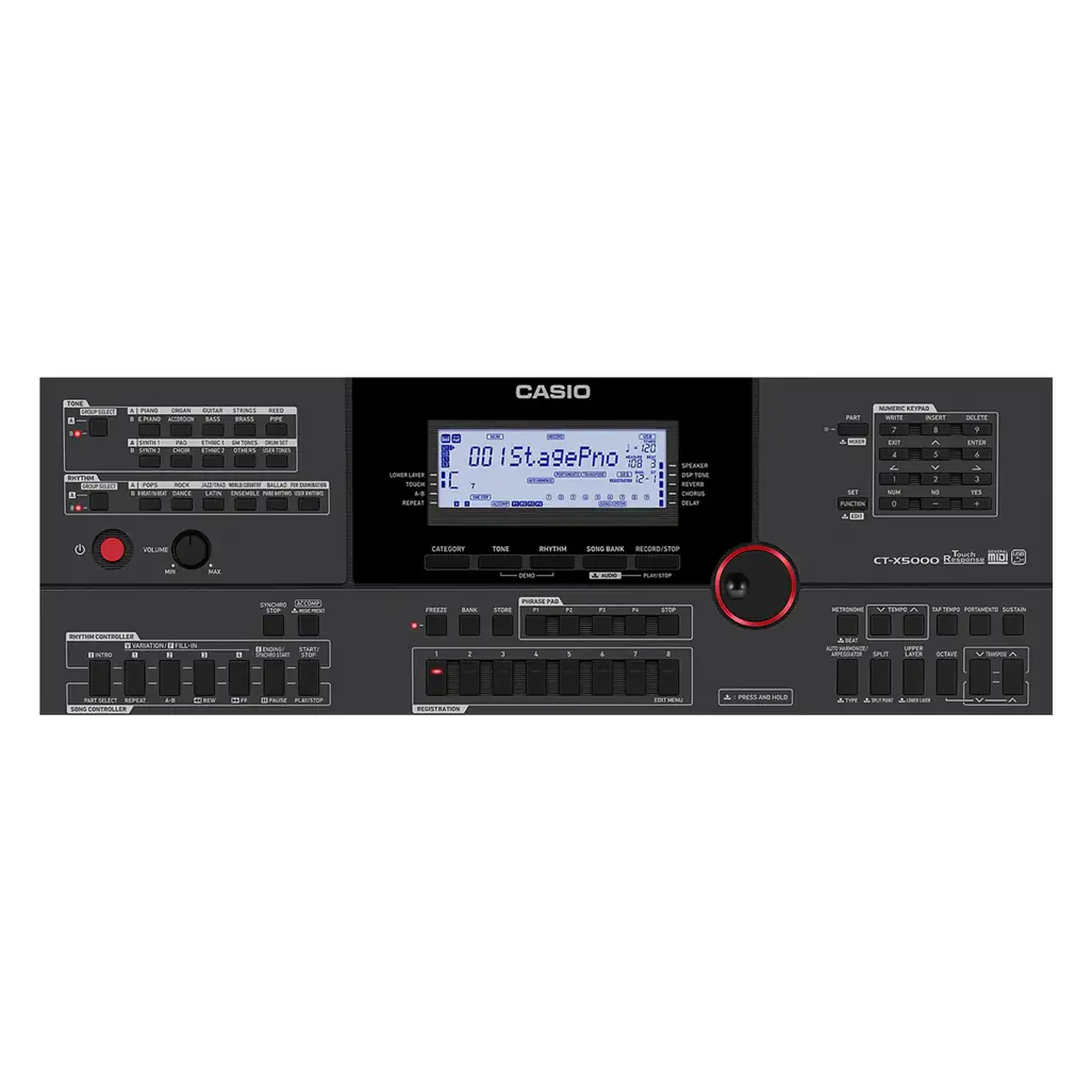 Teclado de alta gama Casio CT-X5000 (incluye adaptador 2