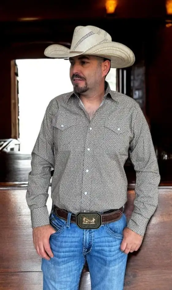 CAMISA VAQUERA CABALLERO 