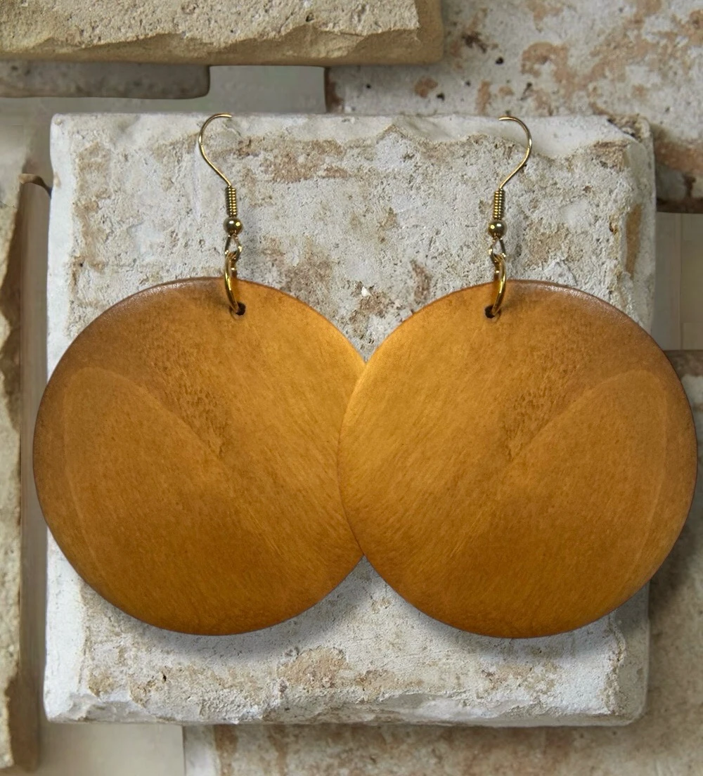 Pendientes con diaeño circular