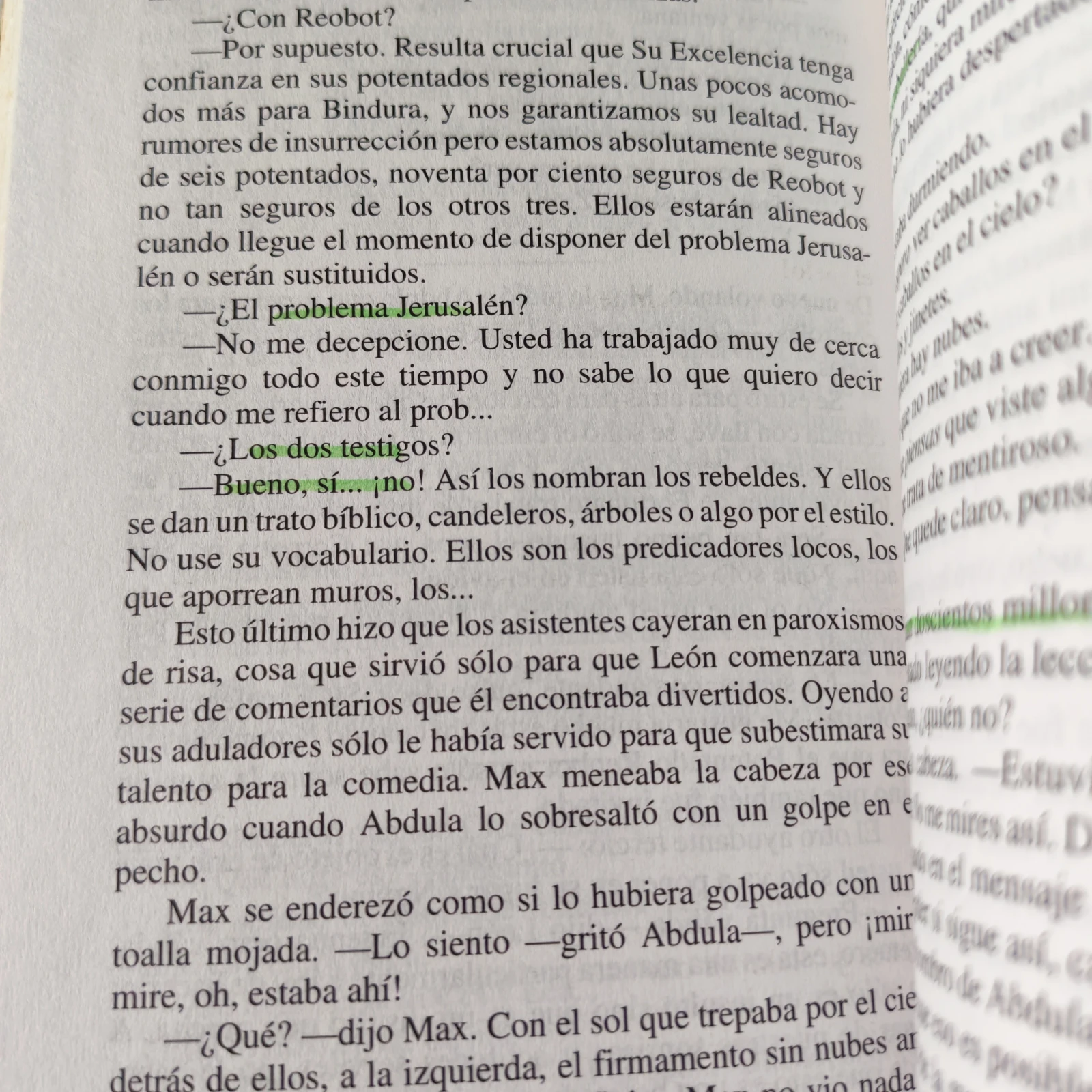 Asesinos, misión Jerusalén, Blanco el Anticristo, T. LaHaye y J.B. Jenkins, usado 2