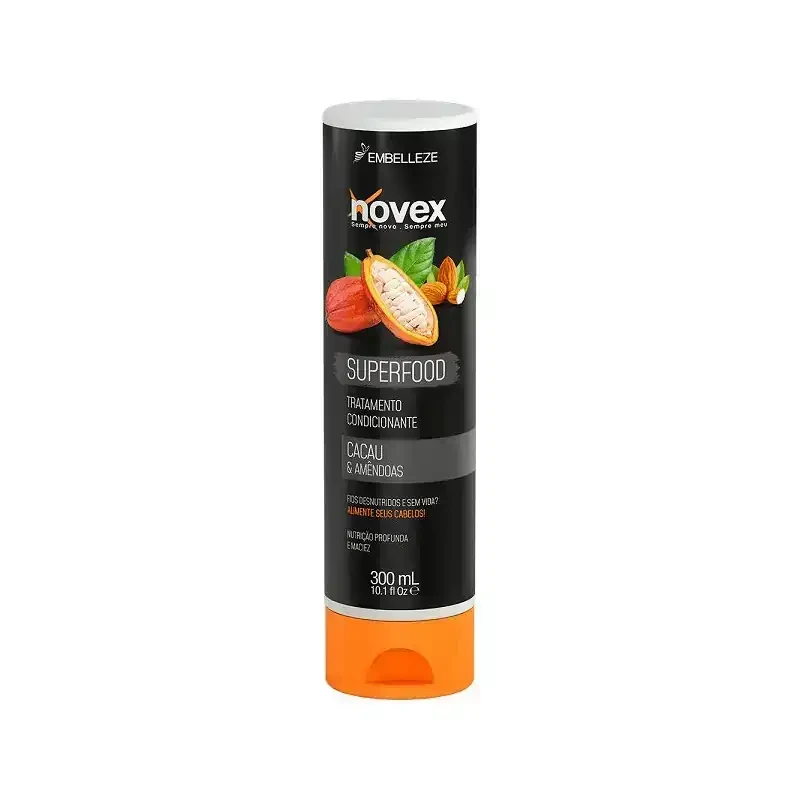 Acondicionador cacao y almendras superfood de novex
