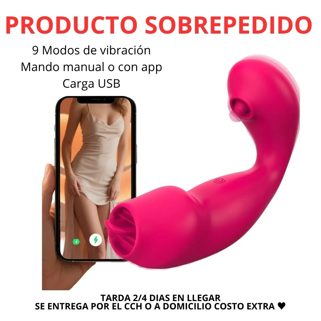 VIBRADOR DOBLE CON APP