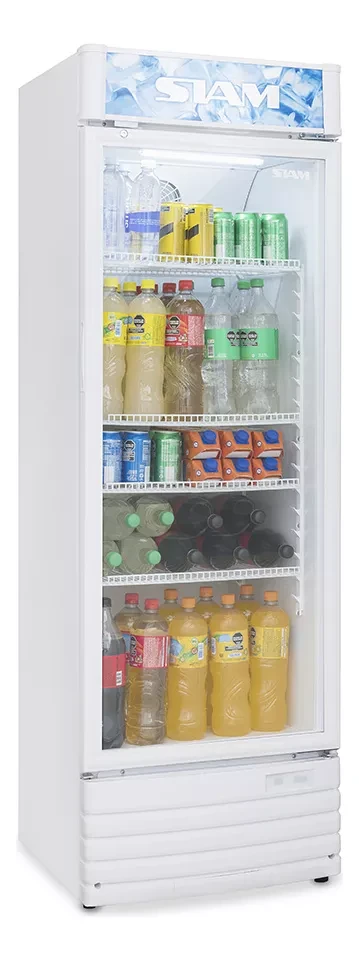 Heladera Exhibidora Vertical Siam Hsi-ev329b2 329 Litros  2