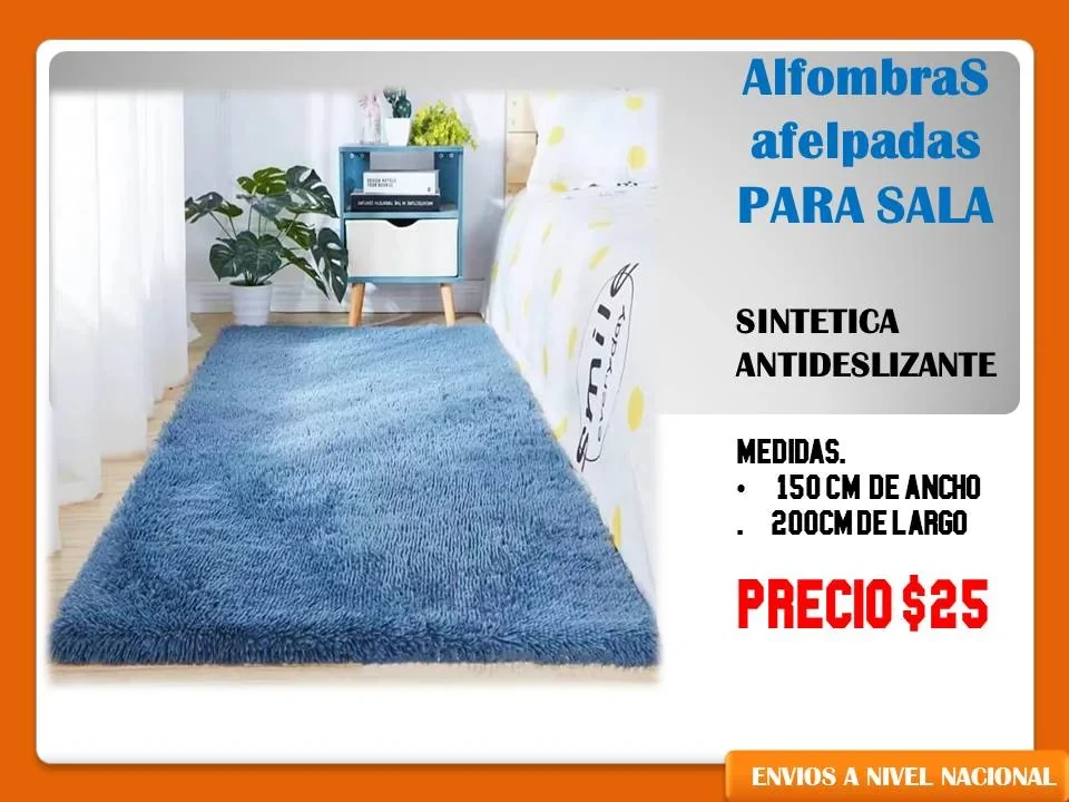 Alfombras afelpadas 