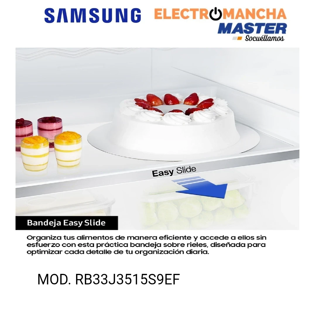 FRIGO COMBI SAMSUNG RB33J3515S9EF INOX. NF CLASE E 6