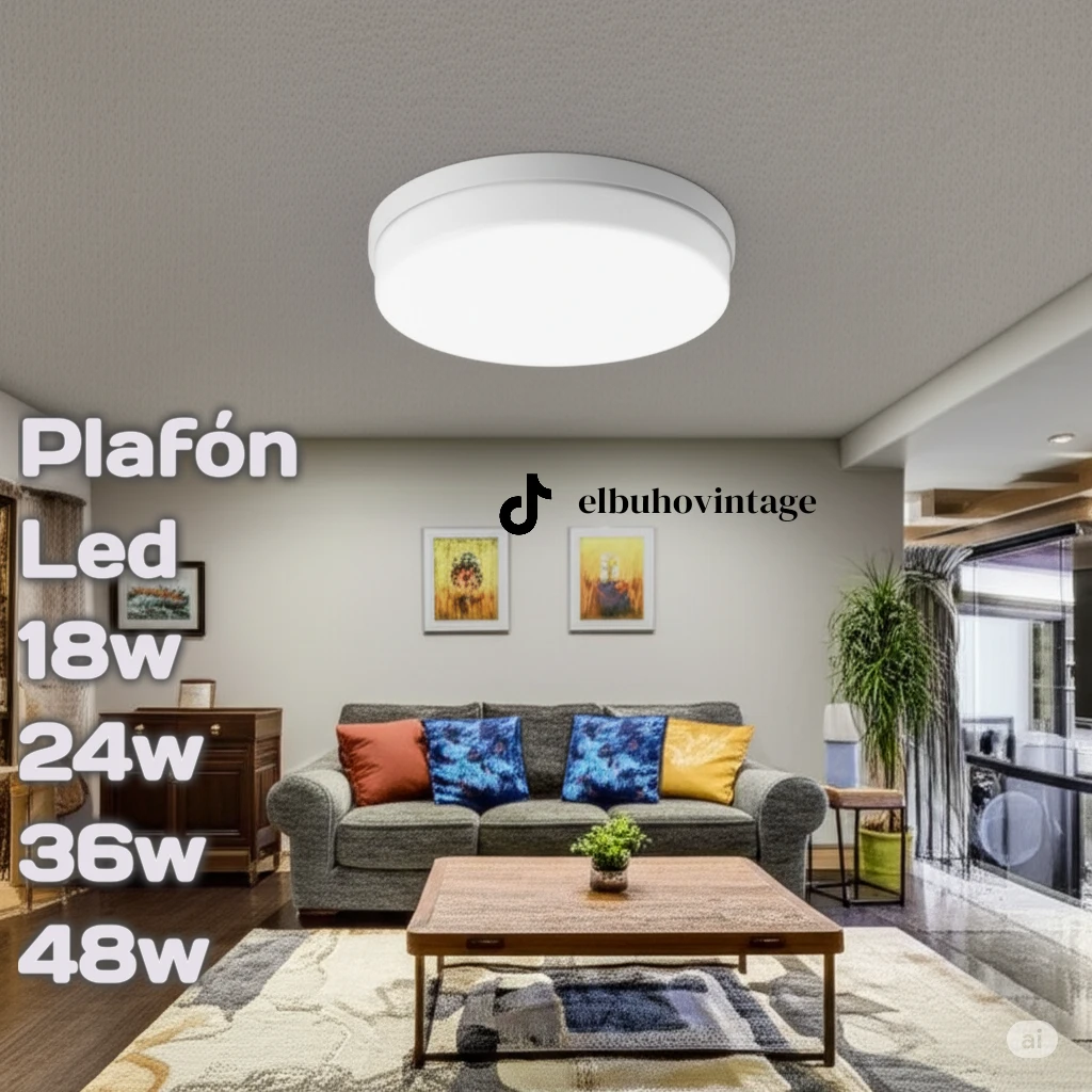 Plafón Led Decorativo 