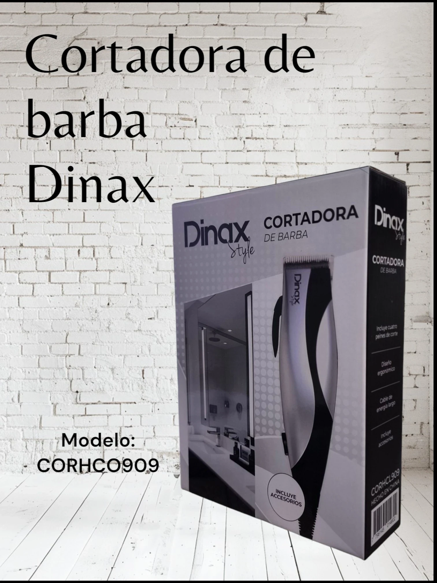 Cortadora de barba Dinax