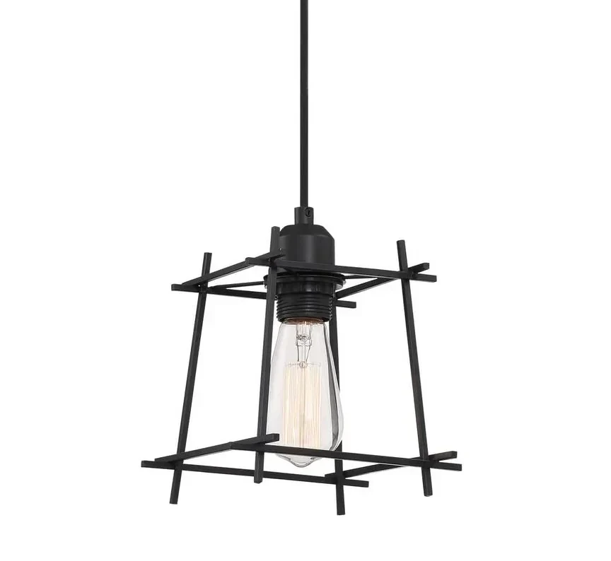 LAMPARA COLGANTE RAGO 1L E27