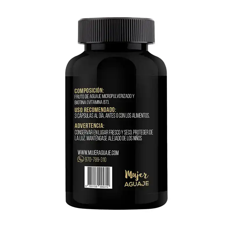 Aguaje Premium 100 capsulas 400mg 2