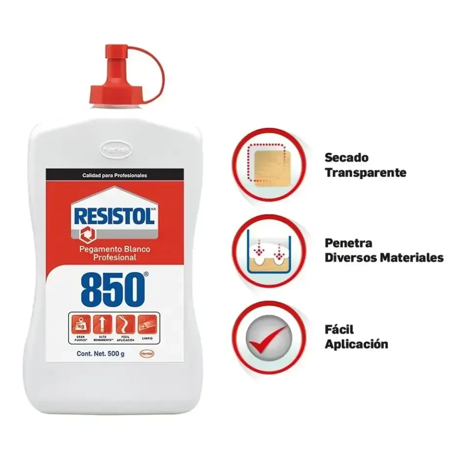Resistol líquido 850 frasco de 500 g 2