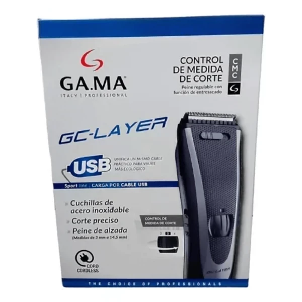 CORTADORA DE PELO TIPO CLIPPER GAMA GC-LAYER 2