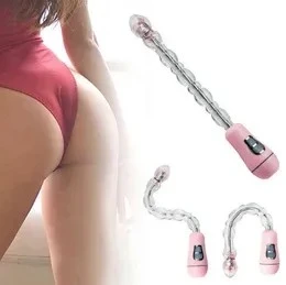 Plug anal vibración bolas suaves 