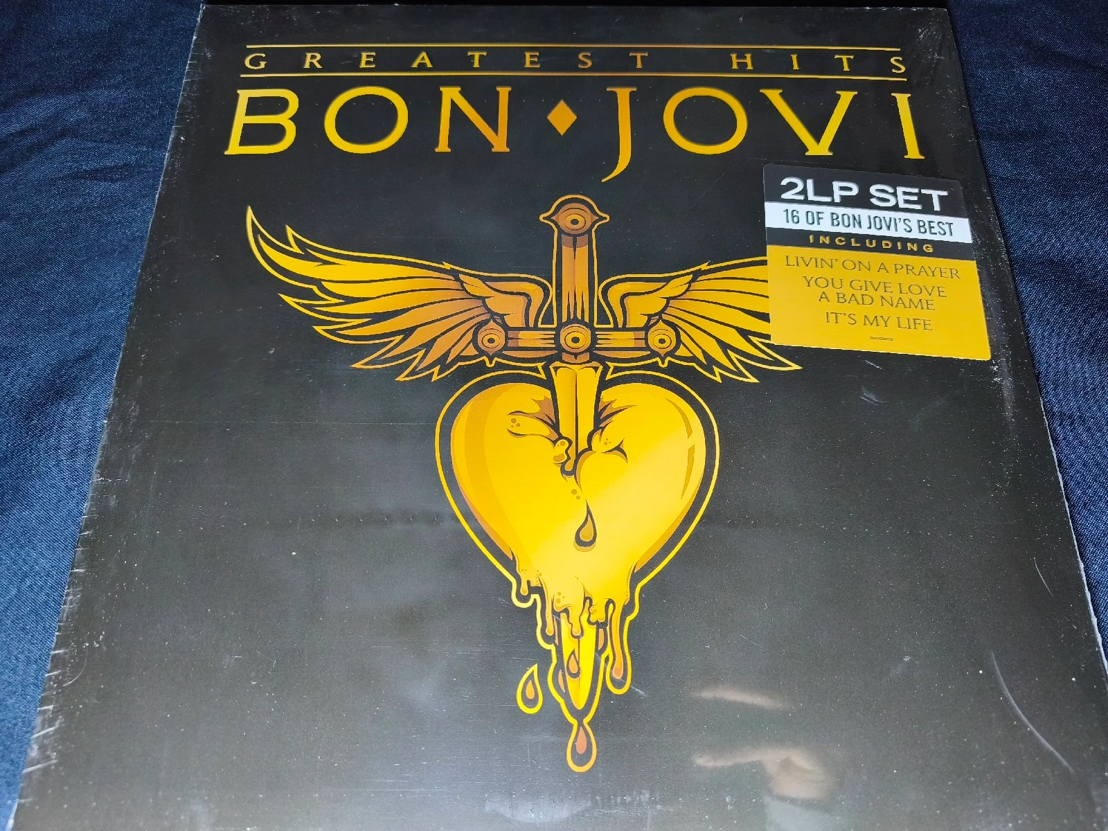 Bon Jovi - Greatest Hits (2 VINILOS GATEFOLD)(MADE IN GERMANY)