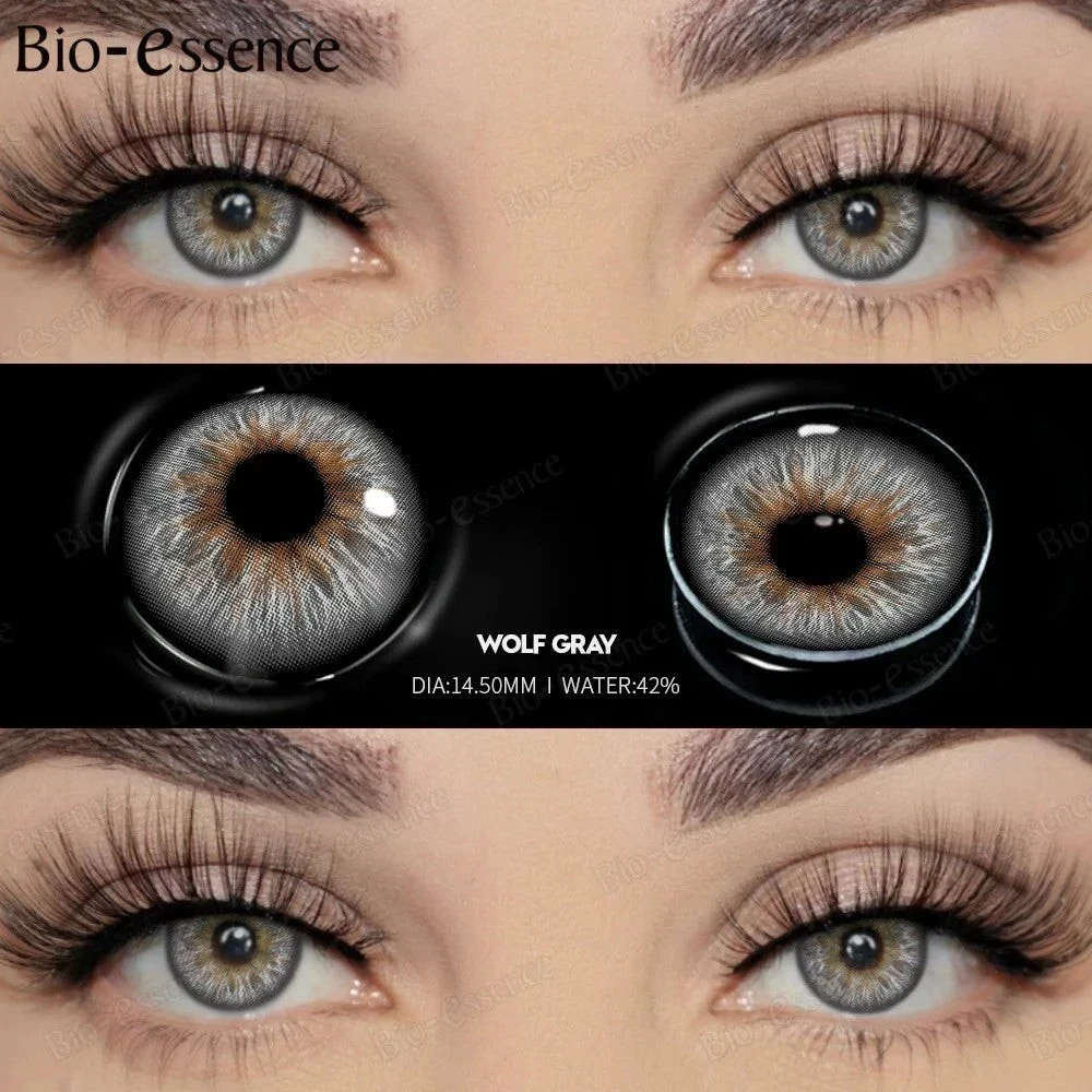 Lentes de contacto - Referencia: WOLF GRAY 3